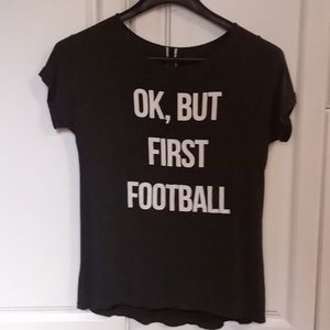 Lovely Souls Woman's Football Themed Tee